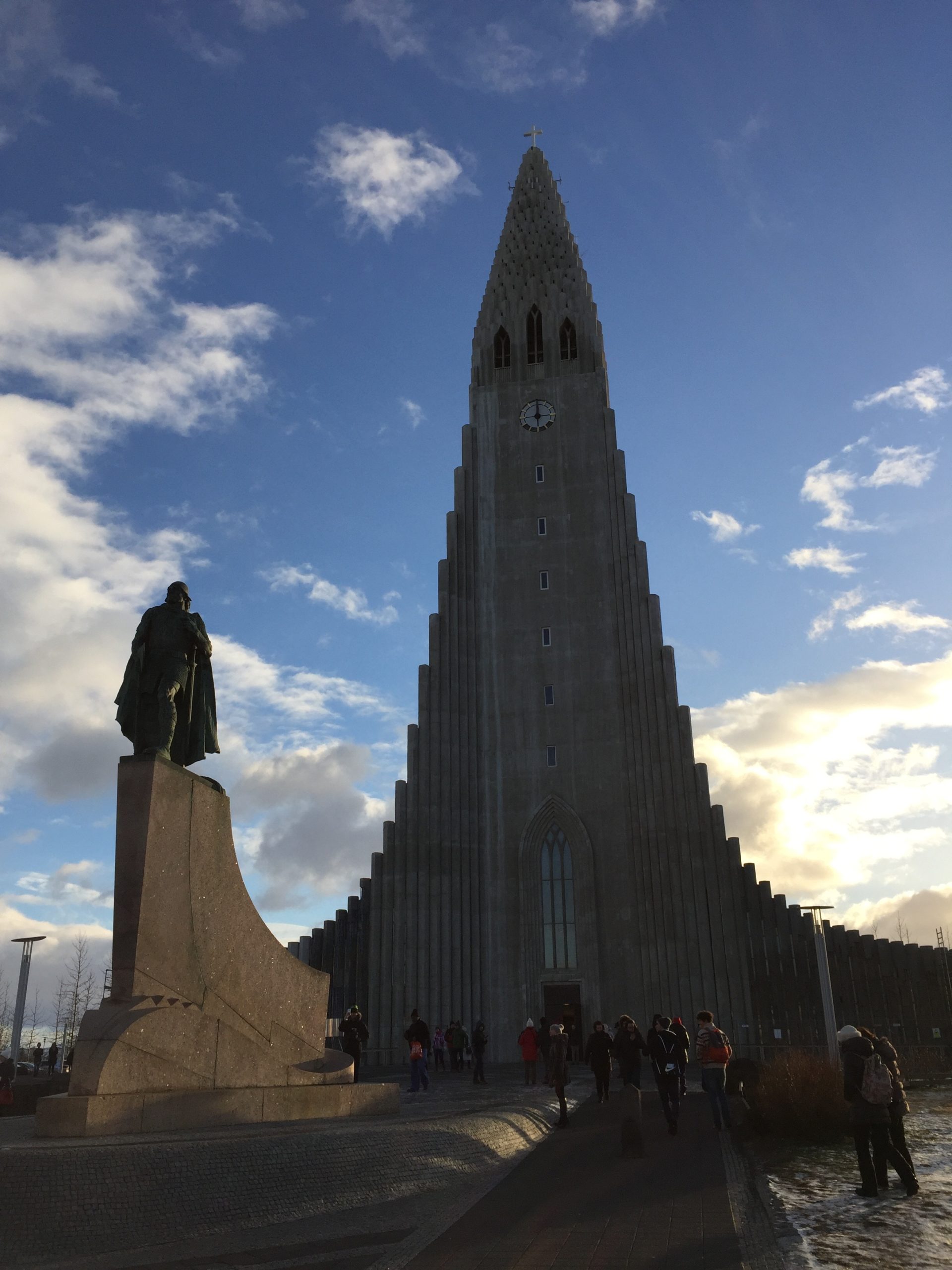 Hallgrímskirkja in Reykjavik, Iceland