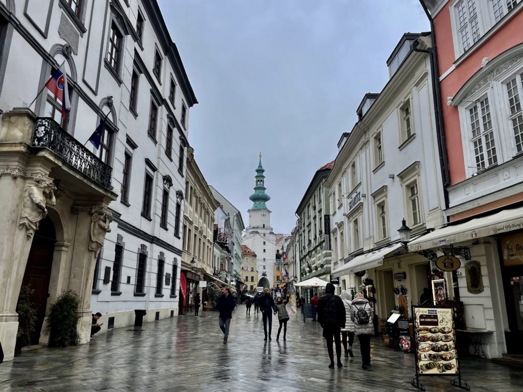 Michalská brána ("Michael's Gate") in Bratislava, Slovakia